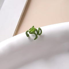 Cute Frog Ear Clips for Women Vintage Frogs Shaped Jewelry Earrings Unique Trendy