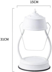Electric Candle Warmer, Metal Wax Melting Lamp, Decorative Aromatherapy Lamp for Home Decor, Bedside Ornament, Perfect for Relaxation and Fragrance Release