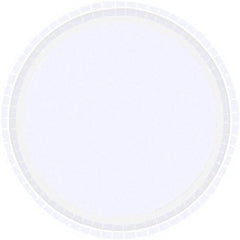 Frosty White Round Plates, 7" (20-Pack) - Elegant & Sturdy Paper Plates, Perfect for Parties, Weddings & Celebrations