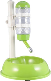 Automatic Cat Feeder and Water Dispenser PET Feeding and Drinking Tool Green Non-Slip Design Suitable for Cats and Kittens PET Supplies
