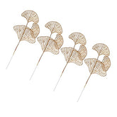 1set Decorations for Birthday Party Artificial Plants Table Centerpiece Decor for Events and Home for Weddings and Flower Arrangements 4pcs