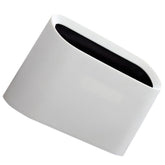 Happyyami Trash Can for Desk Double Layer Design Small Waste Container for Food Garbage Bin with Odor Isolation for Home and Office Use