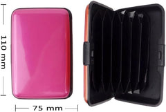 Men's Wallet Slim with 6 Credit Card Slots Fashionable Aluminium Men Wallet RFID Blocking Wallet for Father