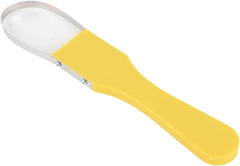 AMAKO Hand Loop Weeder Puller Tool, Iron Manual Portable Weed Remover Tool for Loosening Soil, Planting and Weed Puller Tool, Yellow (Yellow)