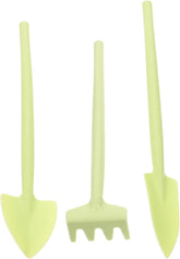 1 Set Mini Gardening Tools Durable Hand Tools for Planting Transplanting Indoor Gardening Ergonomic Design Lightweight Easy to Clean for Pots