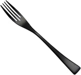 Black Dinner Fork Stainless Steel Cutlery Table Fork Perfect for Steak Family Dinner Home Hotel