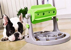 Pet Feeding Solution Automatic Cat & Dog Cafe Feeder and Water Dispenser in Set with Food Scoop - Ito Rocky 6-Meal Automatic Food Dispenser for Small/Middle Puppy and Kitten