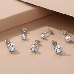 Cubic Zirconia Earrings For Women | Piercing Jewelry | Small Earrings For Women