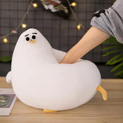 Cute Fat Chicken Plush Toy, Soft Mother Hen Plush Pillow, Chicken Stuffed Animal Birthday for Kids(10.23inch)