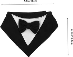 Pet Dog Triangular Bandana Bib for Dogs Scarf Stylish and Practical for Parties and Everyday Use