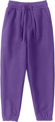 Boys Girls Sweatpants Fleece Athletic Workout Pants Toddler Cargo Pants Joggers with Drawstring Trousers