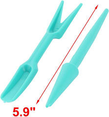 Plastic Yard Succulent Plant Flower Seed Hand Transplanters Tool 5 Sets Cyan (id: 965 952 4bf 34d c82