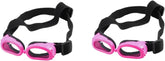 Didiseaon 2pcs Dog Sunglasses Uv Pet for Dogs Cats Eye Wear Stretchy Strap and Sturdy Frames