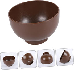 LIFKOME Japanese Style Soup Bowl Small Bowl for Rice and Noodles Lightweight Non Slip Design for Gatherings and Food Serving Housewarming Present