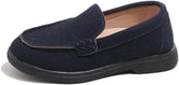 Boys Girls Slip On Penny Loafers School Uniform Moccasin Flats Dress Shoes