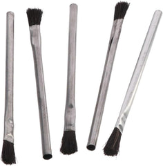 Tin Handles Acid Brush Tin Handle Soft Horse Hair Bristles Epoxy Wood Glue Brush Acid Flux Brushes Soldering Woodworking Painting