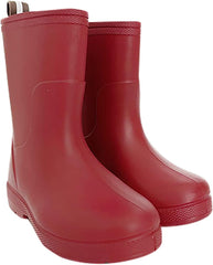 Toddler Slip on Rain Boots Kids Rain Boots Long Rain Boots for Boys Girls Easy-on Lightweight and Baby Girls' Shoes