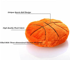 14inch Tennis Sports Pillow Soft Stuffed Throw Pillow Toys Fluffy Durable Football Plush Toys Gift - for Kids Boy Girls Children Room Decor Sofa Cushion (Tennis)