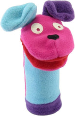 Cate and Levi Pretty Dog Hand Puppet with Movable Mouth - Made in Canada - Eco Friendly Polar Fleece - Puppets for Church