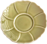 70Ml/2.5oz Yaozhou Kiln Hexagonal Master Cup, Chinese-style relief tea tasting cup - cup and saucer