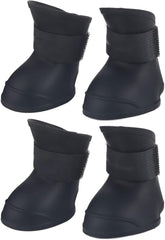 4Pcs Waterproof Dog Shoes,Dog Boots,Waterproof Dog Booties Paw Protector for Outdoor Walking,Protectors for Winter Snowy Day, Summer Hot Pavement