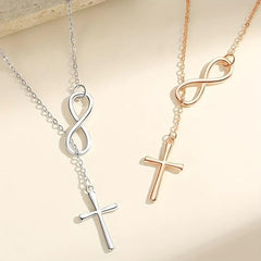 Cross Necklace for Women 14K Gold/Silver Plated Dainty Necklace