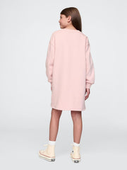 GAP Girls' Logo Fleece Dress
