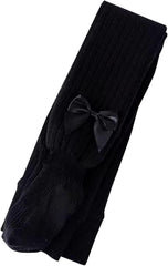 Girls Knitted Tights Baby Toddler Solid Color Pantyhose Leggings Kids Elastic Waist Stockings