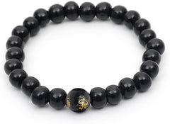 1/2PCS Men Women Beads Bracelets Chinese Buddhist Buddha Meditation Prayer Bead Bracelet Gifts for Fathers Day