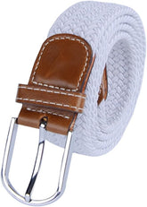 Braid Belt Men's Belt Elastic Braided Belt for Women Elastic Braided Belt Men Black