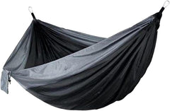 Generic Double Hammock with Tree Straps - Lightweight Outdoor Gear for Camping and Travel, Gray