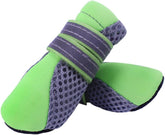 Happyyami Breathable Mesh Pet Shoes for Small Dogs Nonslip Sole Dog Boots s for Weather for Outdoor Activities
