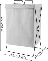 Foldable Laundry Basket Organize Clothes Hamper with Sturdy Construction Large Capacity Storage Bin for Toys Books Towels (Small)