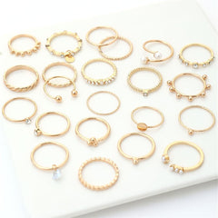 Stackable Rings for Women Stacking Rings Knuckle for Women Ring Sets Jewelry