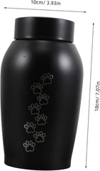 Pet Urn for Ashes Dogs and Cats Large Material Unique Memorial Jar for Pet Owners