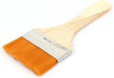 Good Performance Wood Painting Supplies & Wall Treatments Grip Orange Bristle Large Area Brush Paint Brushes 64mm Width
