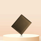 PU Leather Wallet for Men Simple Stylish Men's Wallets with 3 Card Slots 1 ID Window 1 Zipper Pocket 2 Cash Compartment (Brown)