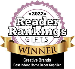 47th & Main Ceramic Face Planter Pot, 4.6" Tall, Man