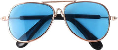 Decorative Play Cat Pet Products Kittens and Dogs Fashion Photo Props Products Sunglasses pet Glasses(Blue-A)