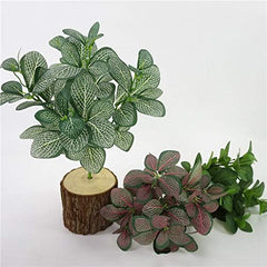 1PC Artificial Plastic 5 Branches Grass Plant Fake Flower Wedding Flower Arrangement Christmas Home Decoration(Color k)