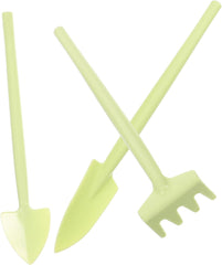 1set Mini Gardening Tools Durable Transplanting Shovel Ergonomic Hand Trowel and Root Trowel for Easy Planting Weeding and Digging Gardens