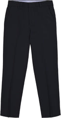 Tommy Hilfiger Boys' Flat-Front Dress Pant, Straight Leg Fit, Zip Fly & Belt Loops, Side & Back Pockets