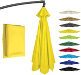 6.5ft 9ft 10ft Patio Umbrella Replacement Canopy, Outdoor Market Table Yard Parasol Replacement Top Cover, Garden Umbrella Canopy Cloth Replacement