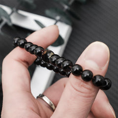 1/2PCS Men Women Beads Bracelets Chinese Buddhist Buddha Meditation Prayer Bead Bracelet Gifts for Fathers Day