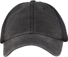 Distressed Soft Trucker Hat - M/L/XL/XXL Unstructured Vinatge Washed Snapback Baseball Cap for Men Women