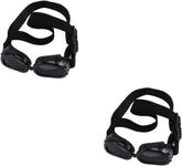 2pcs Dog Sunglasses Strap Uv for Small Pets Eye Wear for Dogs and Cats Black