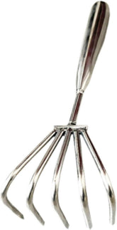 Claw Rake Seafood Shell Digging,Handheld,Portable Clam Tool Hand Rake for Loosening Leaves Beach Clamming Accessories, 7 Tooth 5cm