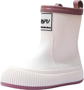 IWIHMIV Toddler Waterproof Shoes Rainboots for Toddlers Boys Kids Rain Boots Waterproof Rubber Boots Kid Rain Boots