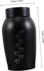 Balacoo Pet Memorial Urn Cremation Keepsake Box for Dog Cat Ashes Hair and Teeth Durable Memorial Container for Elegant Design for Home Display