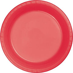 Creative Converting Touch of Color Plastic Lunch Plate, 20 ct, Cobalt